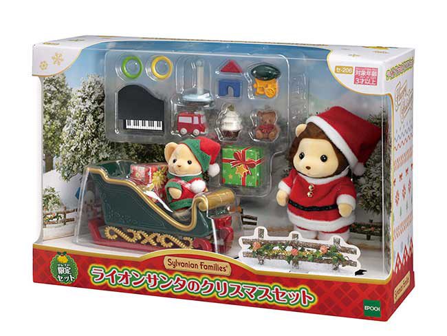 おもちゃ/ぬいぐるみシルバニア　ホワイトクリスマスセット　赤ちゃんサンタとおかしのお家セット